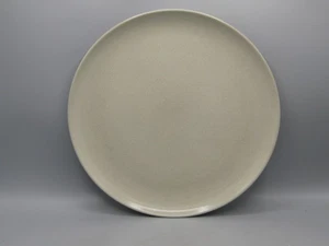 Vintage 50er Edith Heath blickdicht weiß Leinen gesprenkelt Coupe Essteller 10 5/8" - Bild 1 von 3