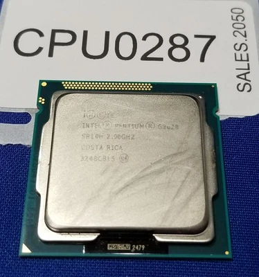 CPU287 - Intel Pentium G2020 2.9GHz Socket 1155 Desktop CPU Processor SR10H - Image 1 of 2
