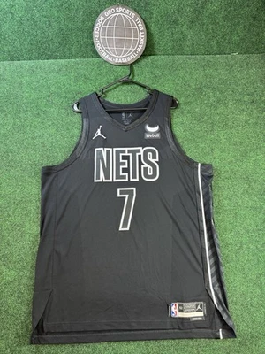 Jordan Brooklyn Nets Kevin Durant Authentic Statement Edition Men’s Size 52 NWOT - Image 1 of 4