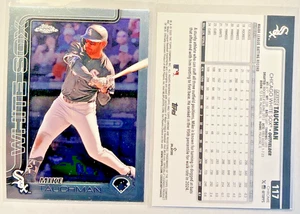 2025 Topps Chrome Base Card # 117 Mike Tauchman, Chicago White Sox - Picture 1 of 1