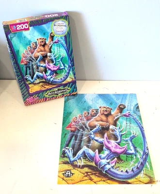 Animorphs 200 pc Puzzle Milton Bradley Hasbro 1998 Vintage Transformation! RARE - Image 1 of 4