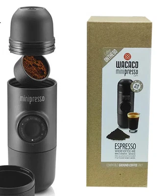 Cafetera manual portátil WACACO Minipresso Foto 1 de 4