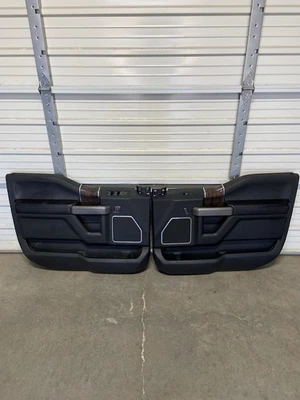 2015-2021 FORD F150 F250 F350 PLATINUM EDTION CREW CAB FRONT & REAR DOOR PANELS - Image 1 of 4