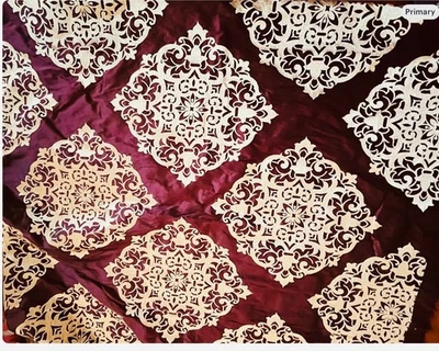By half yard: Gorgeous silk damask - Image 1 of 4