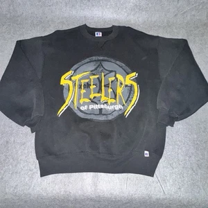 Vintage 1994 Pittsburgh Steelers Crewneck Sweatshirt Size Large Made in USA - Picture 1 of 6