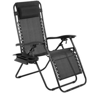 Zero Gravity Chair,Zero Gravity Lounge Chair,1/2 Pack Folding Lawn Chair Adju... - Picture 1 of 7