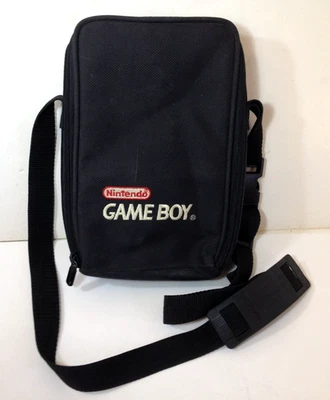 官方任天堂 Gameboy 手提箱旅行包斜挎包黑色 — 第 1/4 张图片