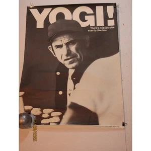 Rare Yogi Berra Poster "There's nobody else like him Equitable Life Assurance - Bild 1 von 3