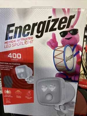 Energizer 120 grados a batería LED blanco activado por movimiento foco Foto 1 de 3