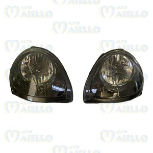 BLACK HEADLIGHTS 2 PCS AIXAM 721 741 751 400 500 SCOUTY MULTITRUCK - Picture 1 of 1