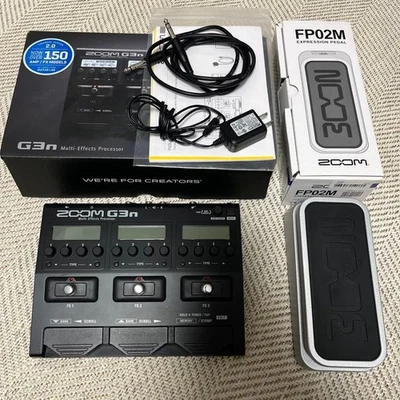 zoom G3n multi-effector + FP02M expression pedal 505283 - Image 1 of 4