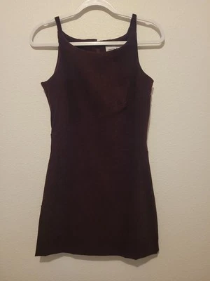 Mini Vestido De Colección Y2K Años 90 Terciopelo Burnout Byer Too Oscuro Romántico Grunge Mujer Talla 7  Foto 1 de 4