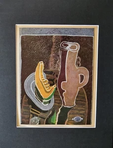 Georges Braque "The Pumpkin", (Le Potiron) Mattierter Offsetdruck 1956 - Bild 1 von 2