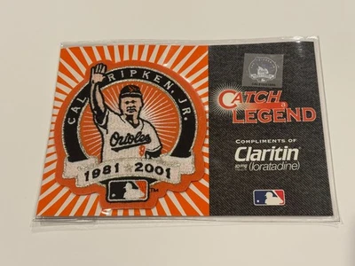2001 Cal Ripken Jr. Baltimore Orioles Retirement Jersey Sleeve Patch Sealed - Image 1 of 2