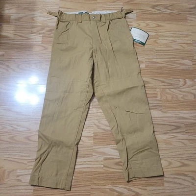 NWT New NOS Vtg Game Winner Men's Medium Tan Outdoor Hunting Pants Tan - Image 1 of 4