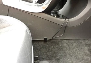 8x Car cable tidy for phone dash cam caravan data cable organise clip hide USB - Picture 1 of 5