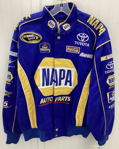 Chase Authentic Michael Waltrip Nascar Napa Racing Jacket Toyota Racing Medium Cover