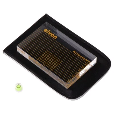 MARKENLOS Reproductor de discos de vinilo LP brazo de medición fono VTA/cartucho regla de acimut con bolsa