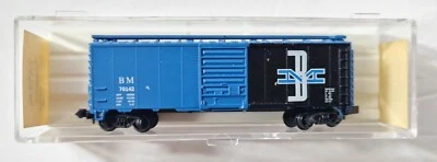 Atlas N Scale 40' Box Car Boston & Maine #76142 - Image 1 of 4