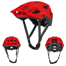 Fahrrad Helm MTB iXS Trigger AM Fluo Rot All Mountain Helmet Bike BMX Trail