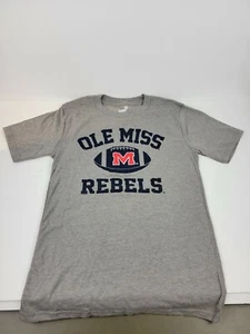 Ole Miss Rebels/ Short sleeve grey T-shirt Gen2 size S - Picture 1 of 4
