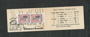 Turkey Scott # 756A Booklet of 2 VF OG MNH NH Stamps - Picture 1 of 2