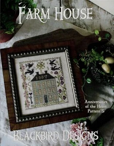 Farm House by Blackbird Designs cross stitch pattern - Picture 1 of 1
