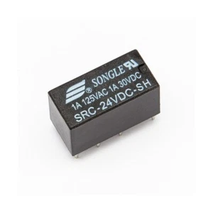 2 scambi-1A 24Vdc -- SRC-24VDC-SH - Relè per circuito stampato - 3 pezzi - Imagen 1 de 2