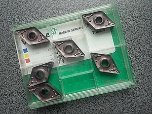 ¡VENTA! 6 x PLACAS DE CORTE GIRATORIAS WIDIA DNMM 150608-65 TN8025 - Imagen 1 de 1