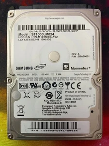 XBOX ONE INTERNAL 1TB SAMSUNG HARD DISK DRIVE REPLACEMENT SLIM S ST1000LM024 - Picture 1 of 1