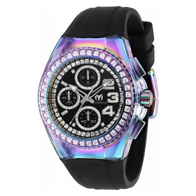 TechnoMarine Cruise Glitz Women's 40mm Rainbow Crystals Chrono Watch TM-121053 - image 1 of 4