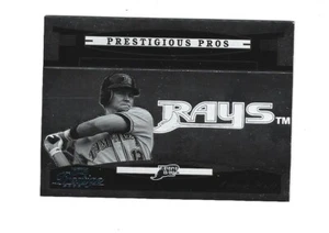 Playoff Prestige Prestigious Pros 2005 plata #97 Aubrey Huff/75 rayos Tampa - Imagen 1 de 2