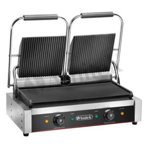 Doppia Piastra di cottura in ghisa 570x300,5xh210/520 MM  - Foto 1 di 5