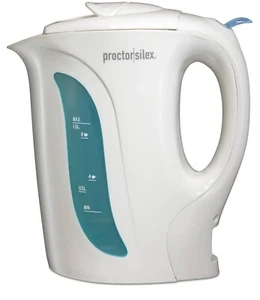 Electric Tea Kettle - White - Proctor Silex - Picture 1 of 18