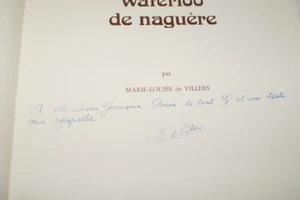 BELGIQUE NOTRE CHER WATERLOO DE NAGUERE ILLUSTRE DE VILLERS ENVOI 1983 - Picture 1 of 5