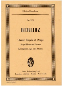 Royal Hunt and Storm orchestra Hector Berlioz Eulenburg - Picture 1 of 1