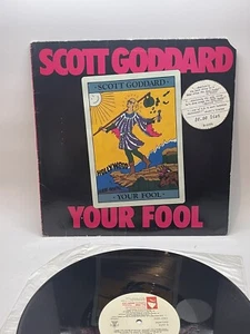 SCOTT GODDARD Your Fool 12" EP Plays Well EX 1984 E1074 Surf Punks Signed - Picture 1 of 4
