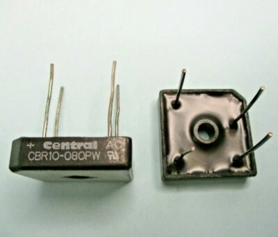 4 piezas - Rectificadores de puente de onda completa semiconductor central 10A 800V CBR10-080PW Foto 1 de 4