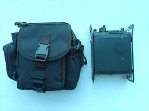 Black bag + Side plate Rails Bracket Stand yaesu FT-817ND yaesu ft-818nd ft818 - Picture 1 of 9