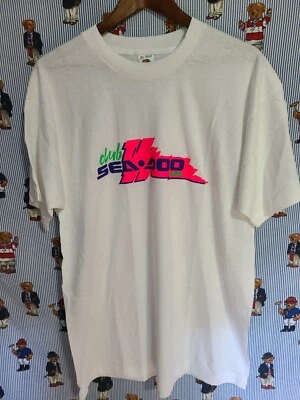 Camiseta Vintage Anos 90 Sea Doo Seadoo Bombardier Jetski Ponto Único Rara Tamanho XL - Imagem 1 de 4