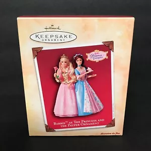 Princesa y el Mendigo Barbie Adorno Sello Recuerdo Erika y Anneliese O - Imagen 1 de 2