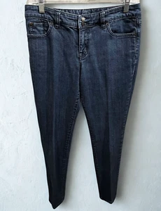 The Limited Jeans Womens 8 917 Skinny Leg Blue Mid Rise Denim Minimalist Classic - Picture 1 of 9