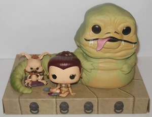 Star Wars: Jabba the Hutt & Slave Leia & Salacious Crumb Funko Pop lose Figuren - Bild 1 von 6