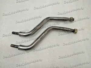 NORTON 16H SPRINGIER GIRDER FORK HEAD LAMP BRACKETS RAW - Picture 1 of 4