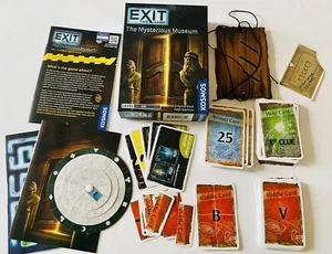 EXIT The Game THE MYSTERIOUS MUSEUM Kosmos 2018 Used - Picture 1 of 9