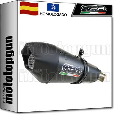 GPR TUBO DE ESCAPE HOMCAT GP EVO4 TITANO NEGRO MV AGUSTA F3 675 2017 17 2018 18 - Imagen 1 de 2