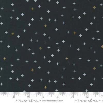 Moda SHIMMER METALLIC 1845 16M Ebony Black  ZEN CHIC Quilt Fabric - Image 1 of 4