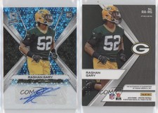 2019 Panini Spectra Rookie Auto Neon Blue /99 Rashan Gary #RA-RG Rookie Auto RC