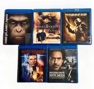 5 Blu-ray Filme Lot - Robocop, Blade Runner, Menace II Society und mehr! - Bild 1 von 16