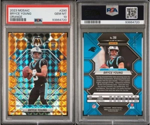 2023 Mosaic - Bryce Young - Orange - #155/199 - PSA 10 - Picture 1 of 1